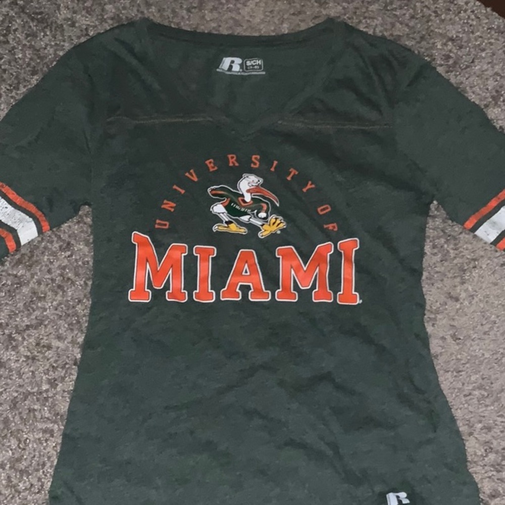 university of miami shirt